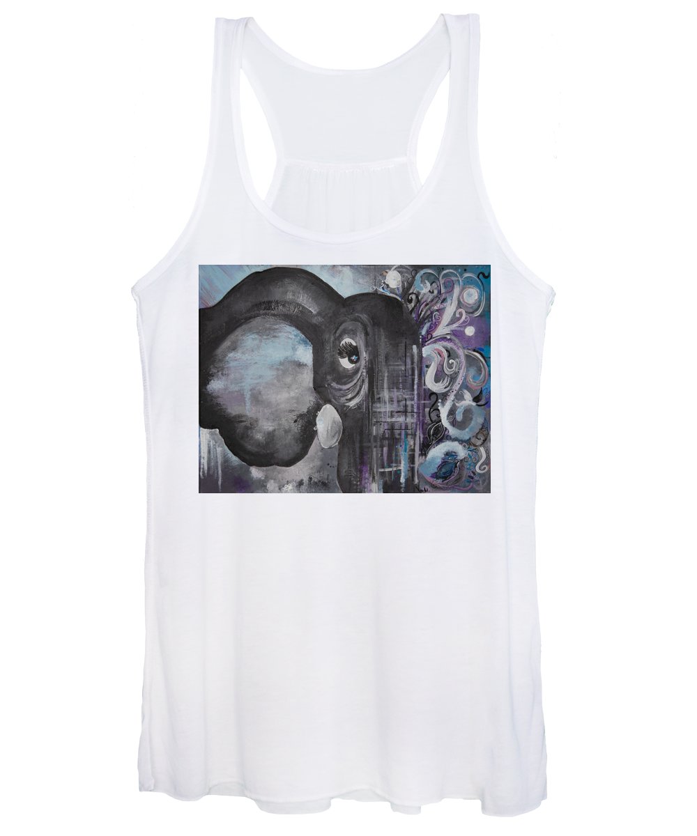 Number 4 - Elephant Collection - Women's Tank Top