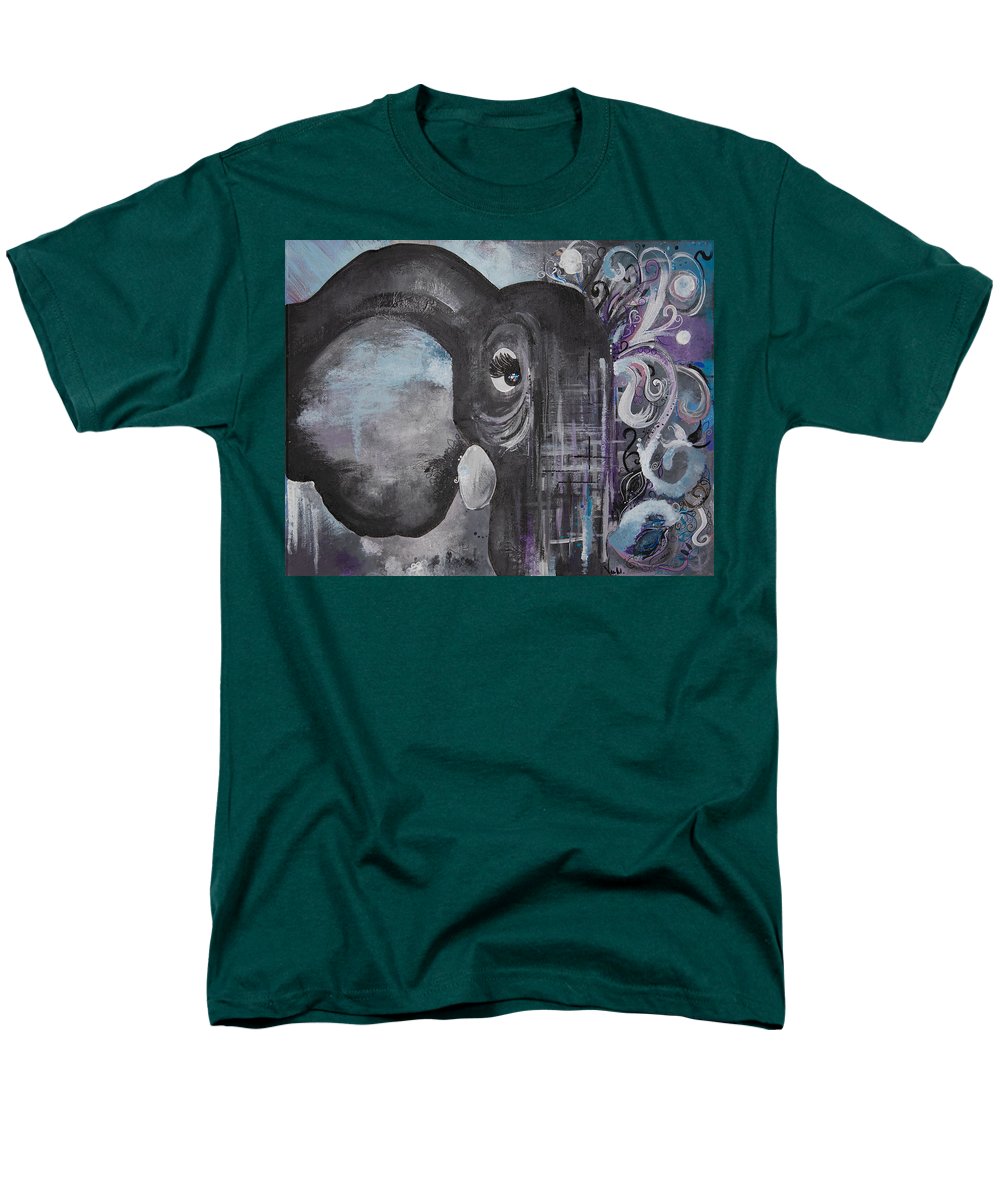 Number 4 - Elephant Collection - Men's T-Shirt  (Regular Fit)