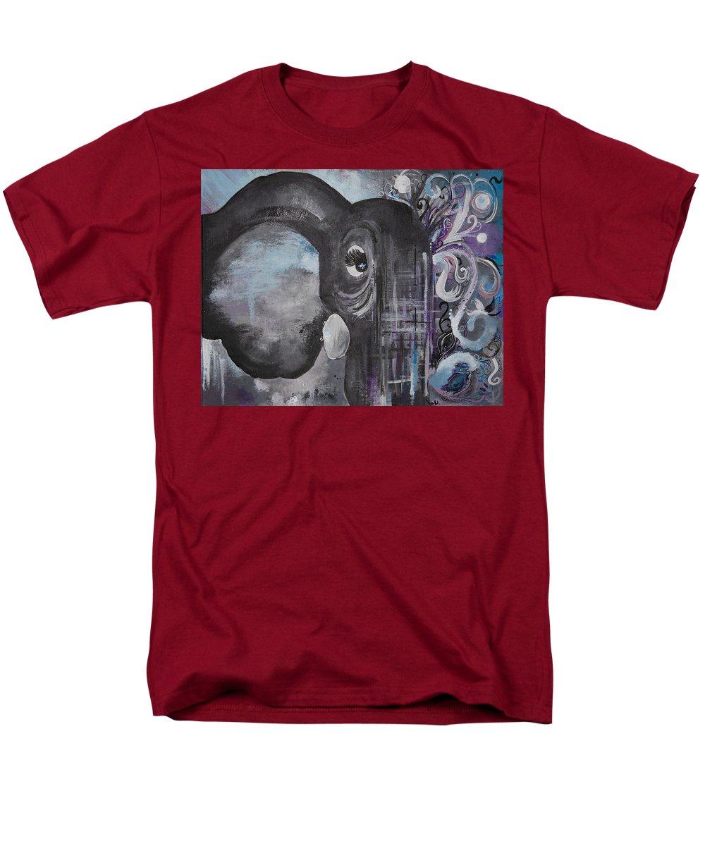 Number 4 - Elephant Collection - Men's T-Shirt  (Regular Fit)