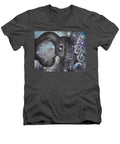 Number 4 - Elephant Collection - Men's V-Neck T-Shirt
