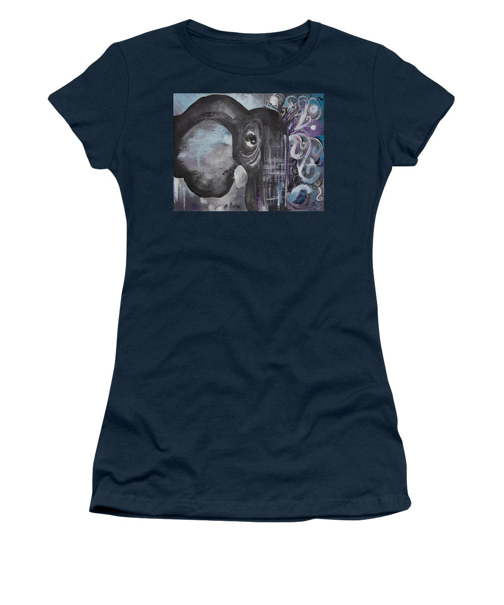 Number 4 - Elephant Collection - Women's T-Shirt