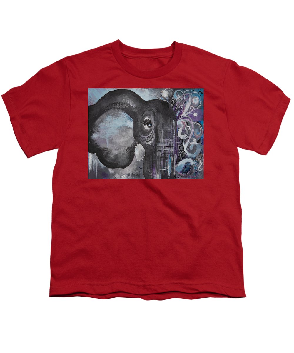 Number 4 - Elephant Collection - Youth T-Shirt