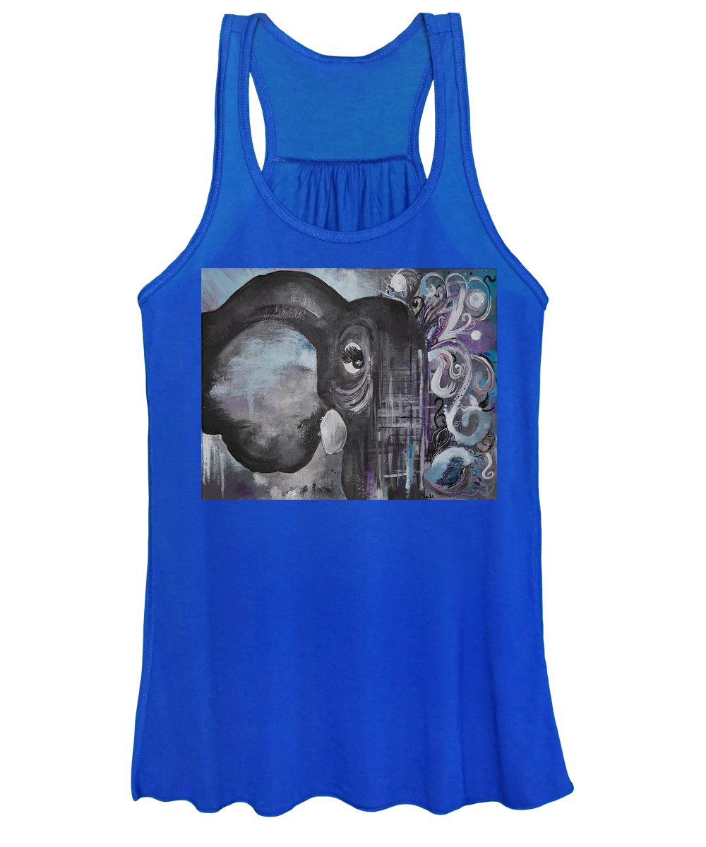 Number 4 - Elephant Collection - Women's Tank Top