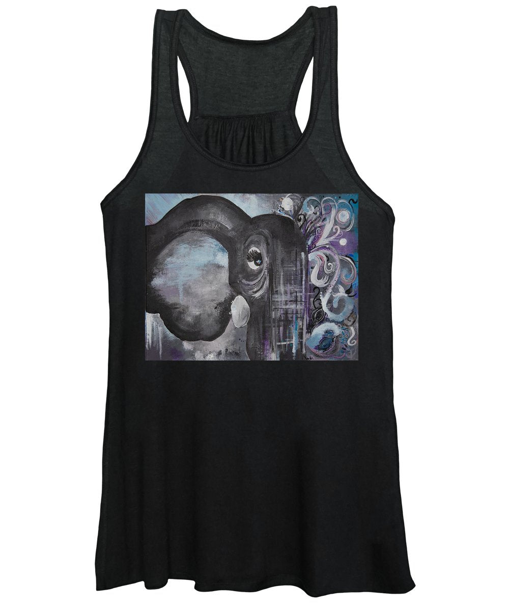 Number 4 - Elephant Collection - Women's Tank Top