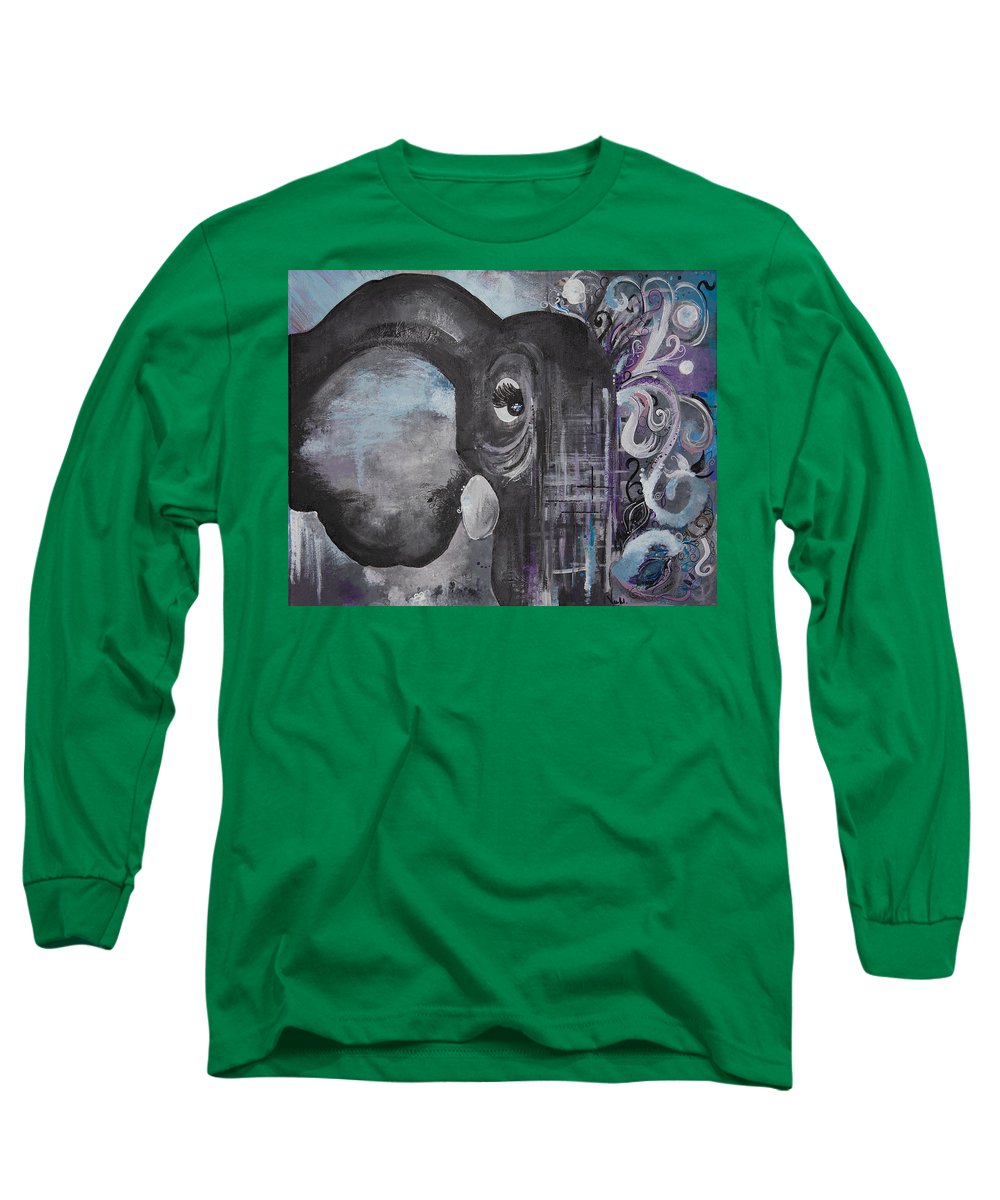 Number 4 - Elephant Collection - Long Sleeve T-Shirt