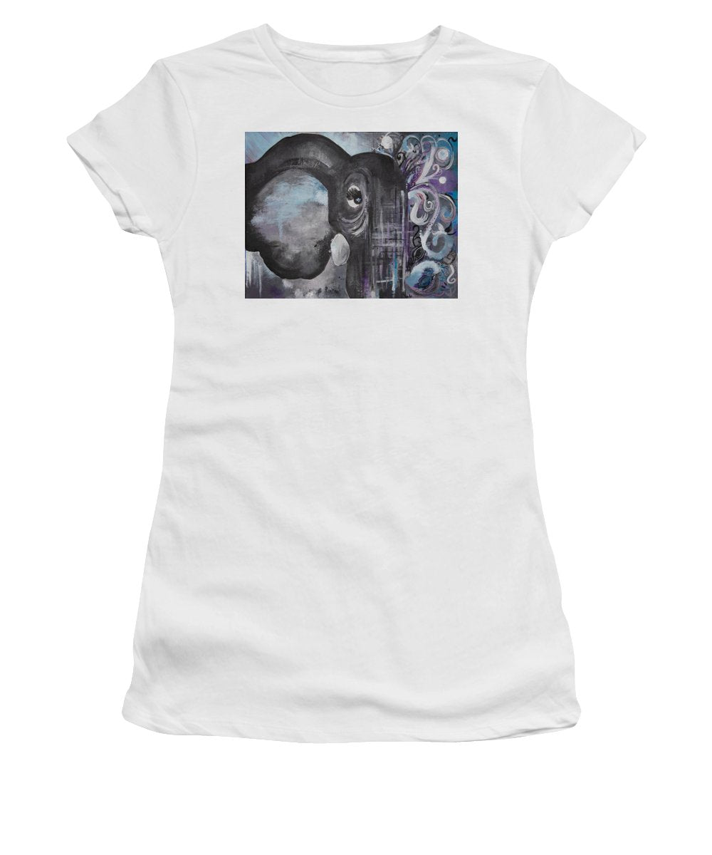 Number 4 - Elephant Collection - Women's T-Shirt