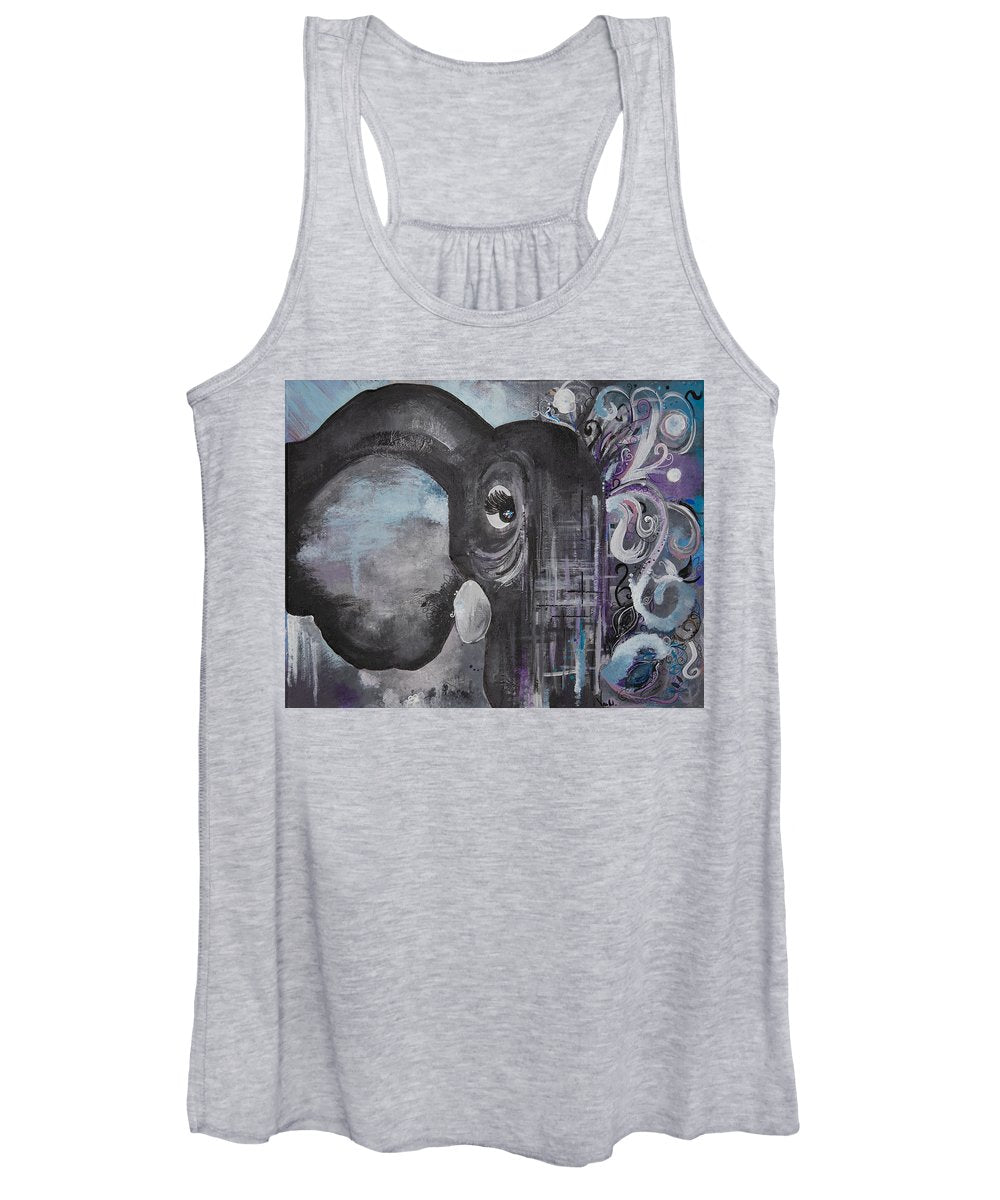 Number 4 - Elephant Collection - Women's Tank Top