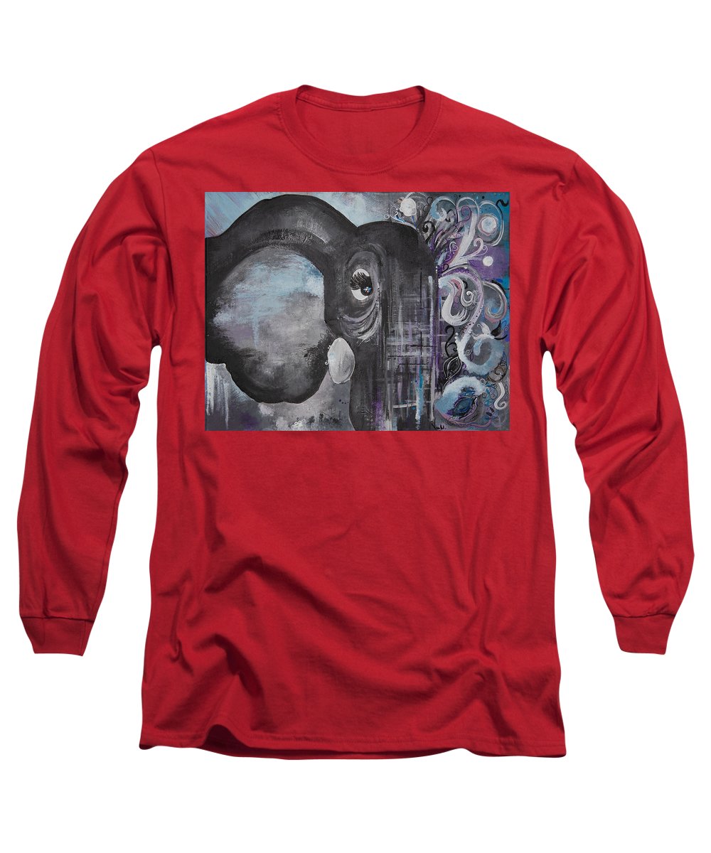 Number 4 - Elephant Collection - Long Sleeve T-Shirt