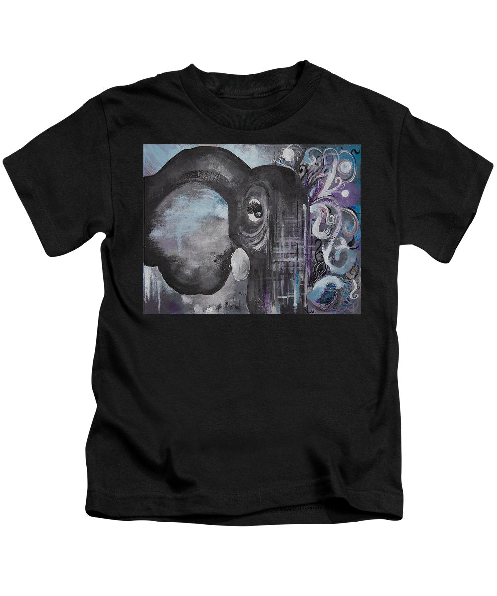 Number 4 - Elephant Collection - Kids T-Shirt