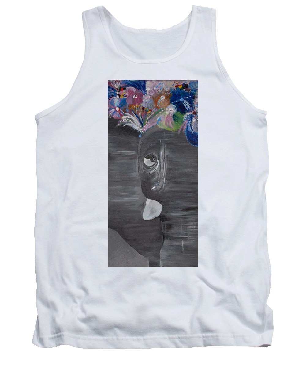 Flower Crown - Elephant Collection - Tank Top