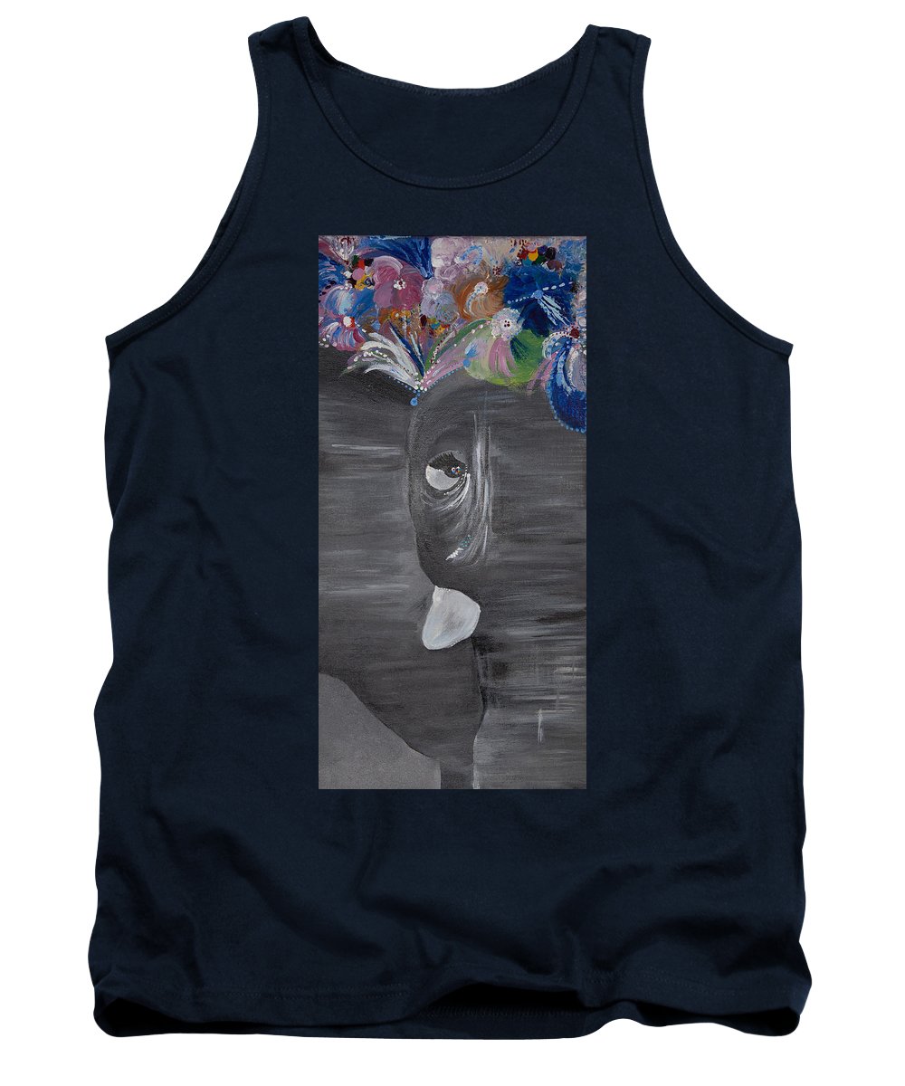 Flower Crown - Elephant Collection - Tank Top