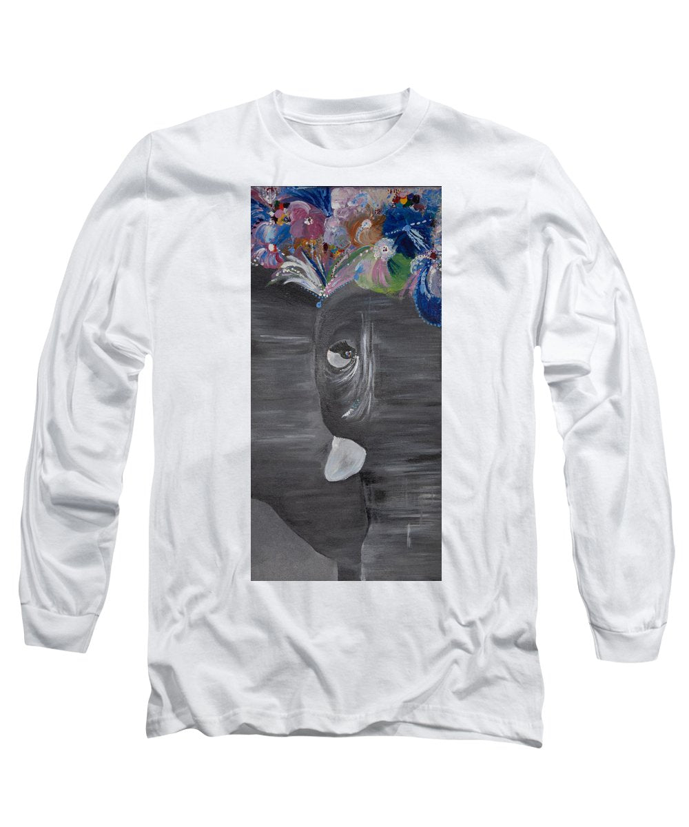 Flower Crown - Elephant Collection - Long Sleeve T-Shirt