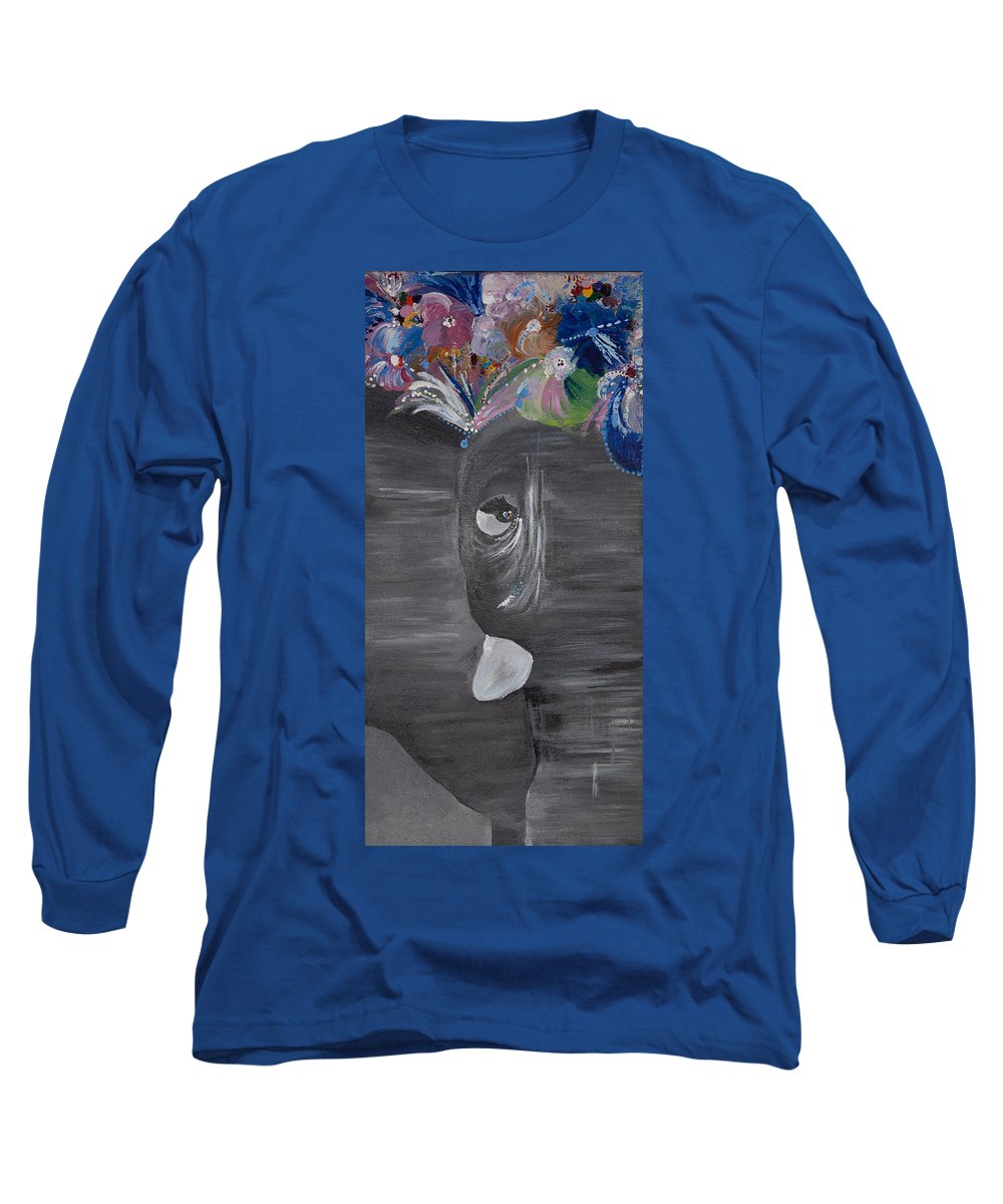 Flower Crown - Elephant Collection - Long Sleeve T-Shirt