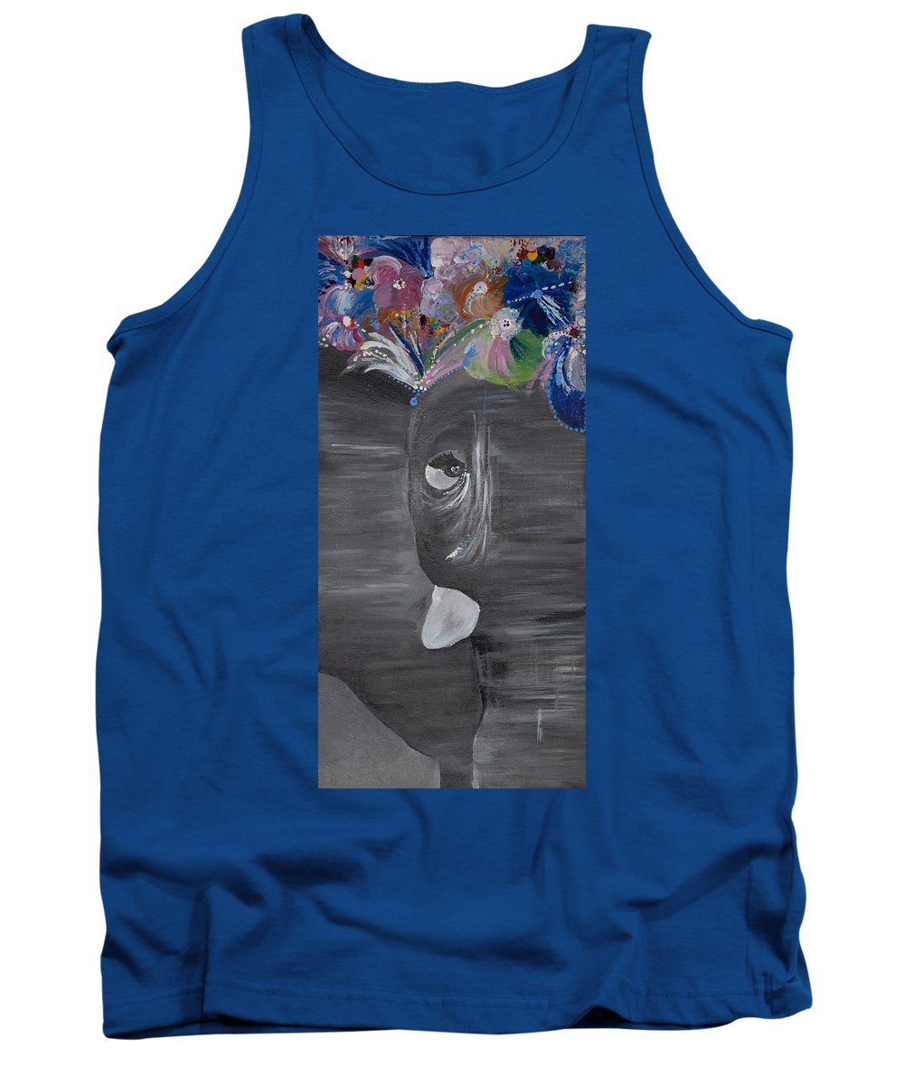 Flower Crown - Elephant Collection - Tank Top