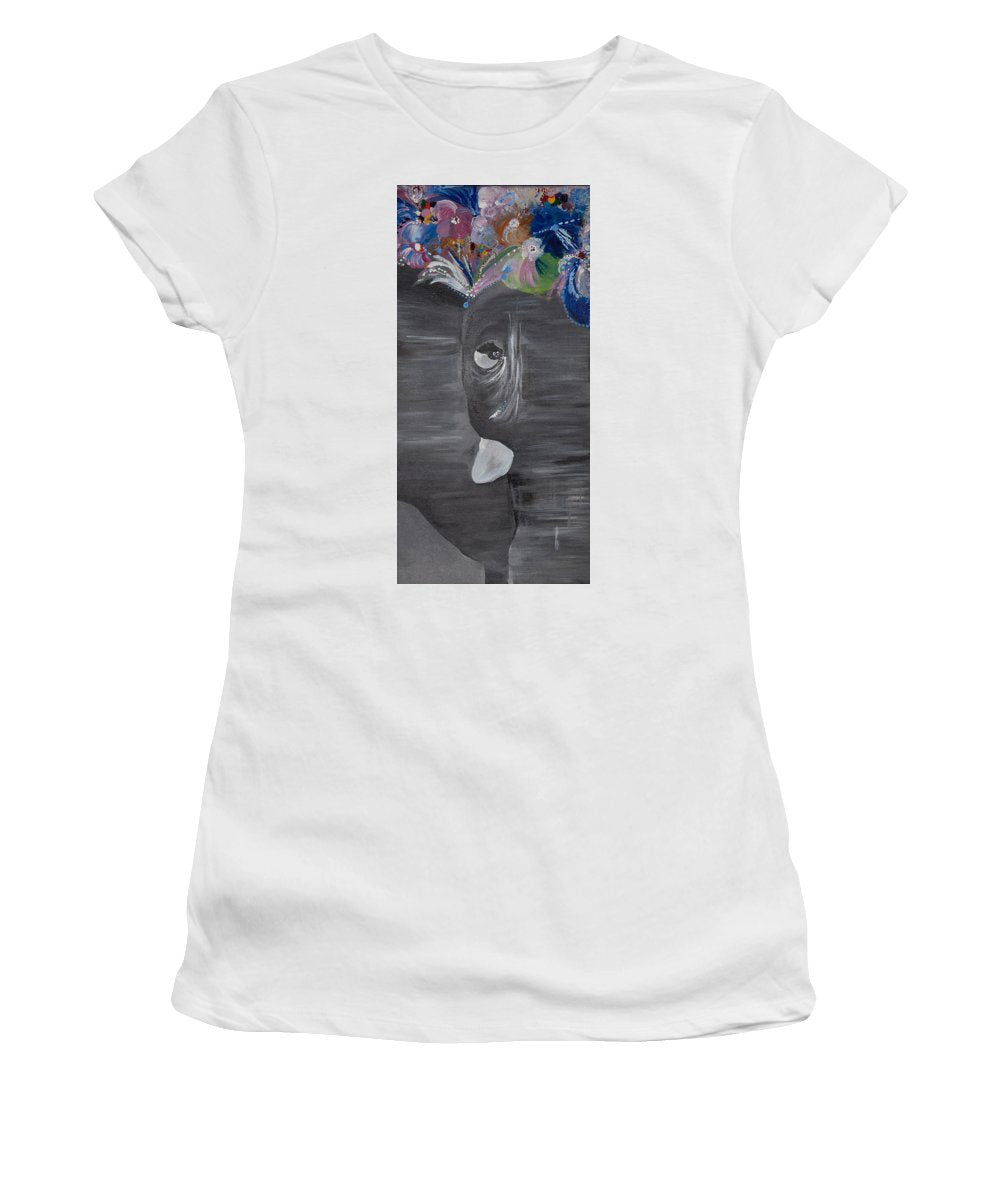 Flower Crown - Elephant Collection - Women's T-Shirt