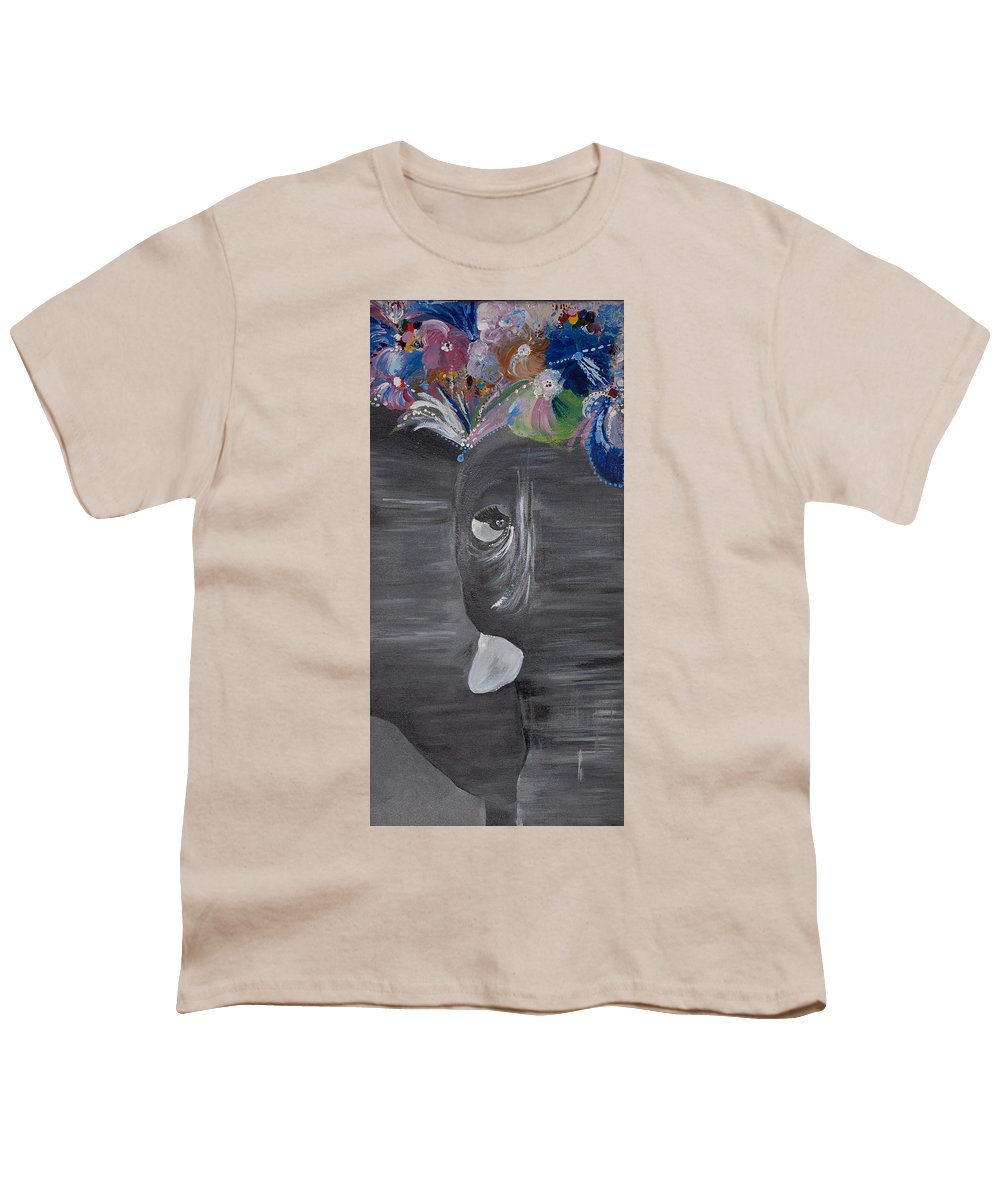 Flower Crown - Elephant Collection - Youth T-Shirt