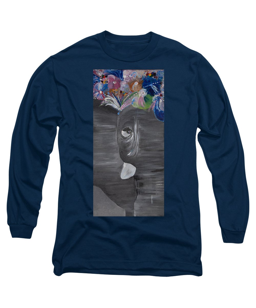 Flower Crown - Elephant Collection - Long Sleeve T-Shirt