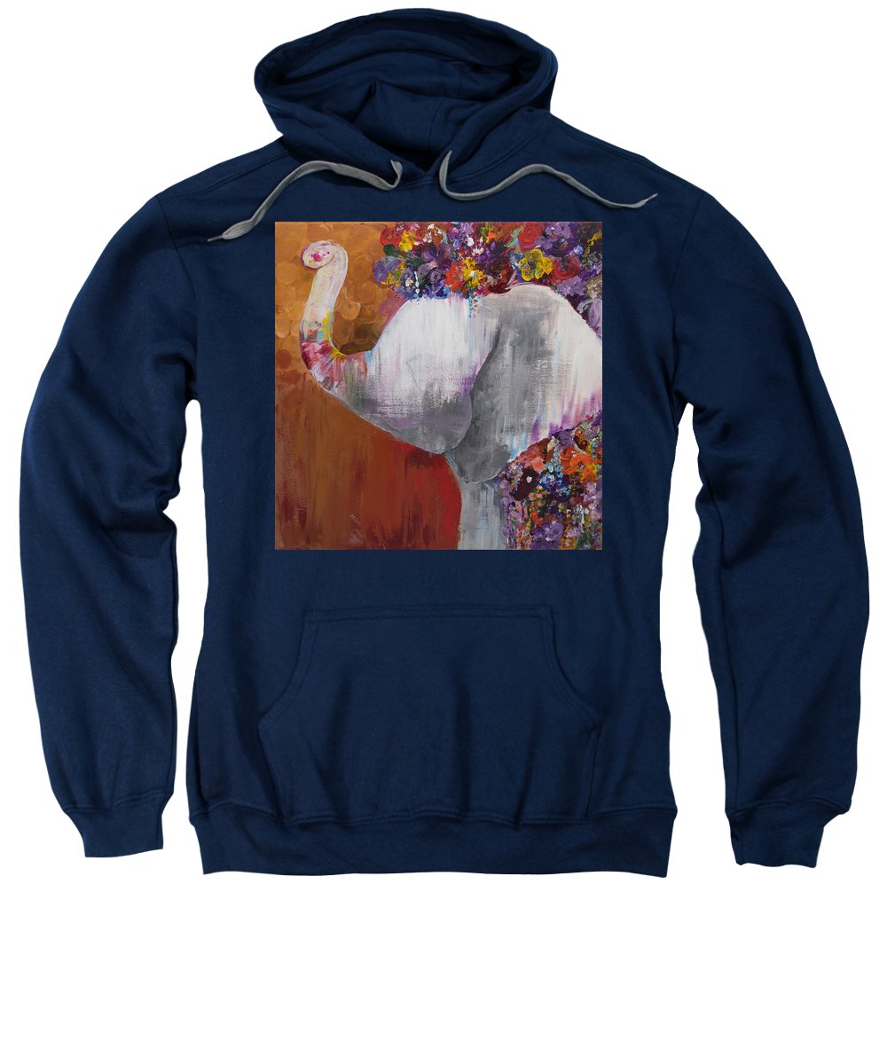 Flower Head - Elephant Collection - Sweatshirt