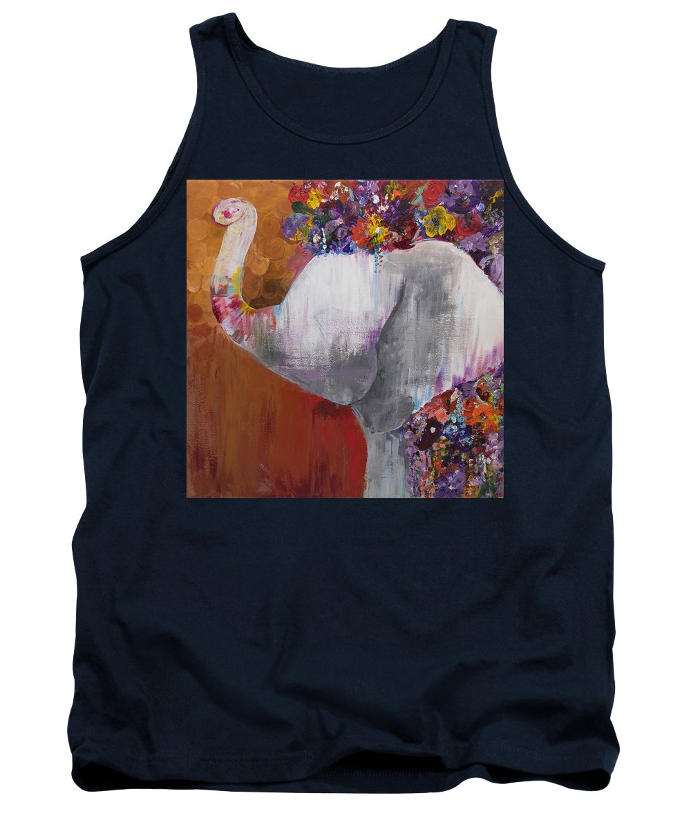 Flower Head - Elephant Collection - Tank Top