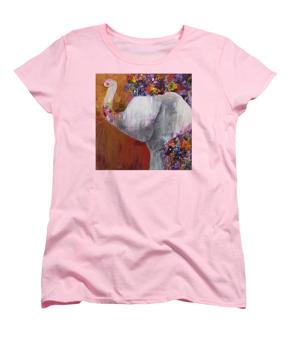 Flower Head - Elephant Collection - Women's T-Shirt (Standard Fit)