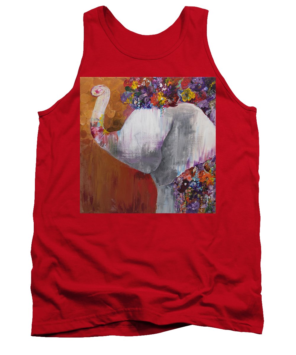 Flower Head - Elephant Collection - Tank Top