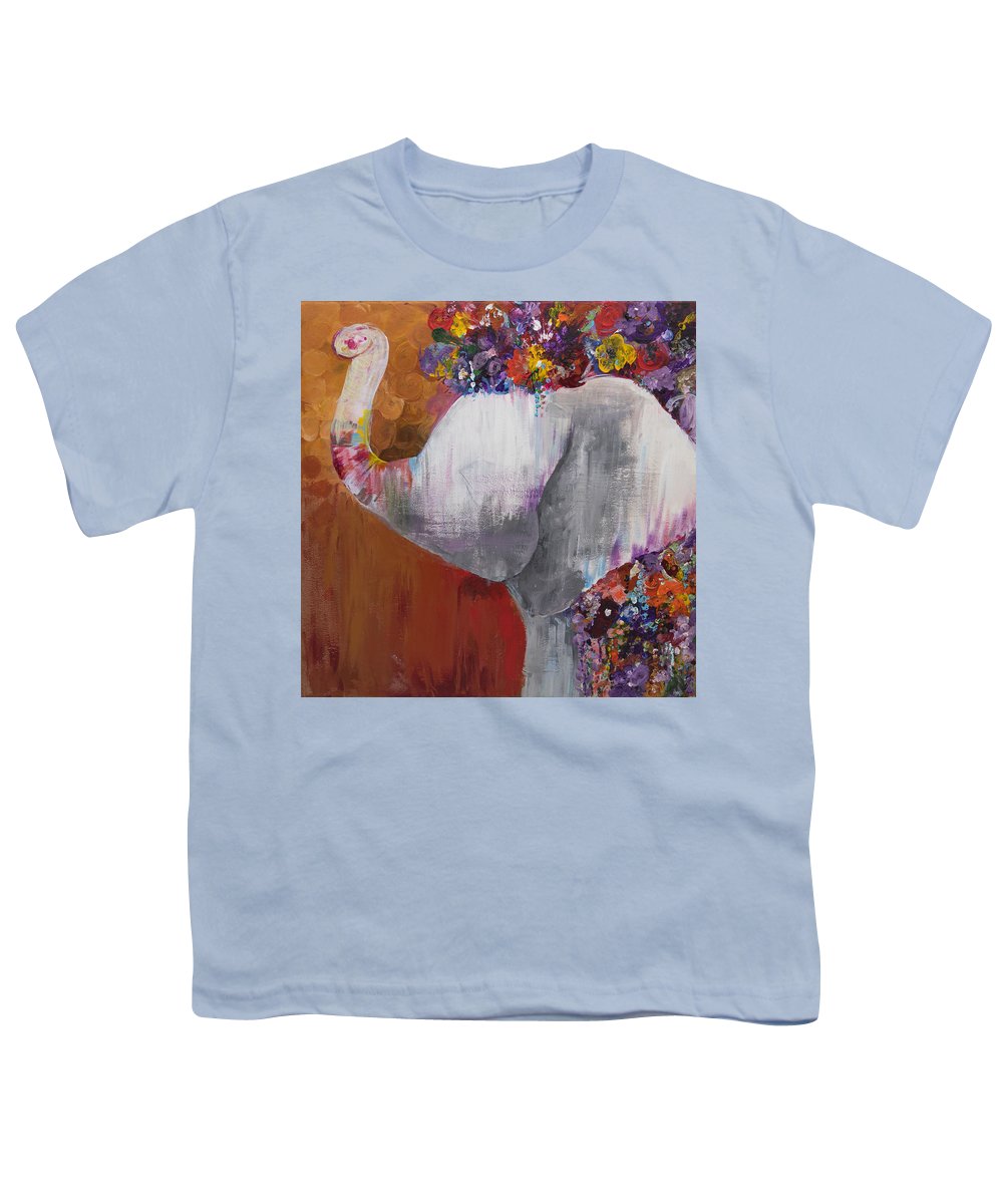 Flower Head - Elephant Collection - Youth T-Shirt