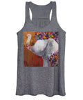 Flower Head - Elephant Collection - Women's Tank Top