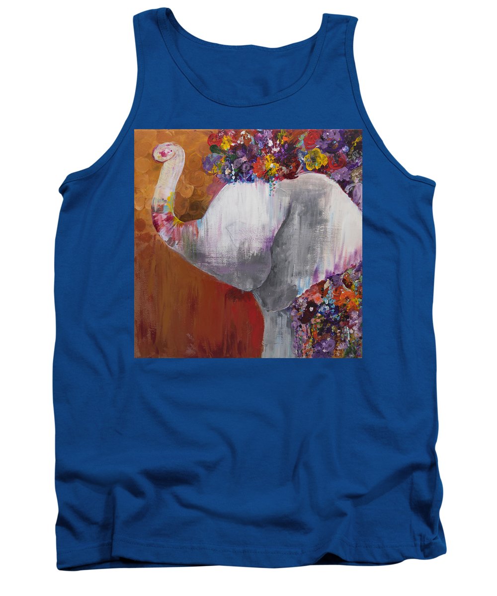 Flower Head - Elephant Collection - Tank Top