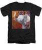 Flower Head - Elephant Collection - Men's V-Neck T-Shirt