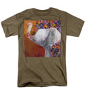 Flower Head - Elephant Collection - Men's T-Shirt  (Regular Fit)