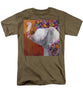 Flower Head - Elephant Collection - Men's T-Shirt  (Regular Fit)