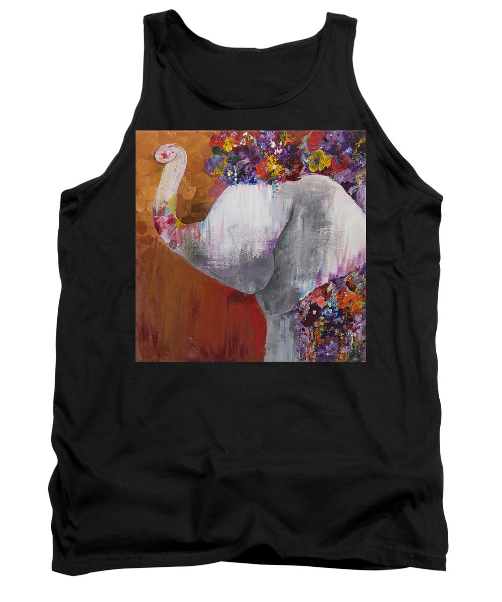 Flower Head - Elephant Collection - Tank Top