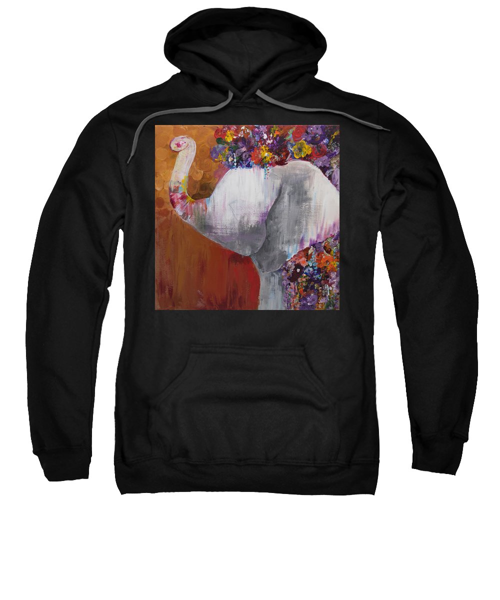 Flower Head - Elephant Collection - Sweatshirt