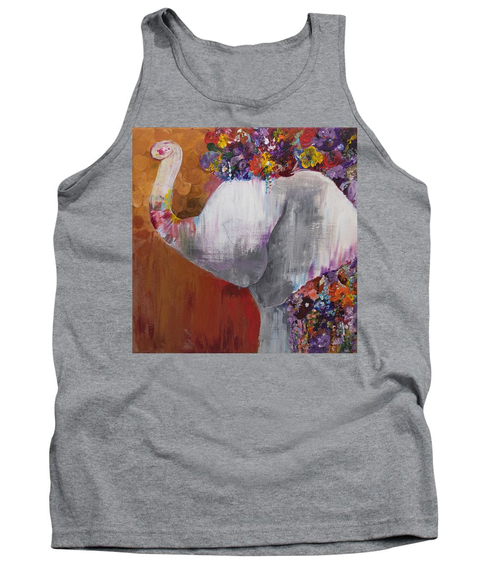 Flower Head - Elephant Collection - Tank Top