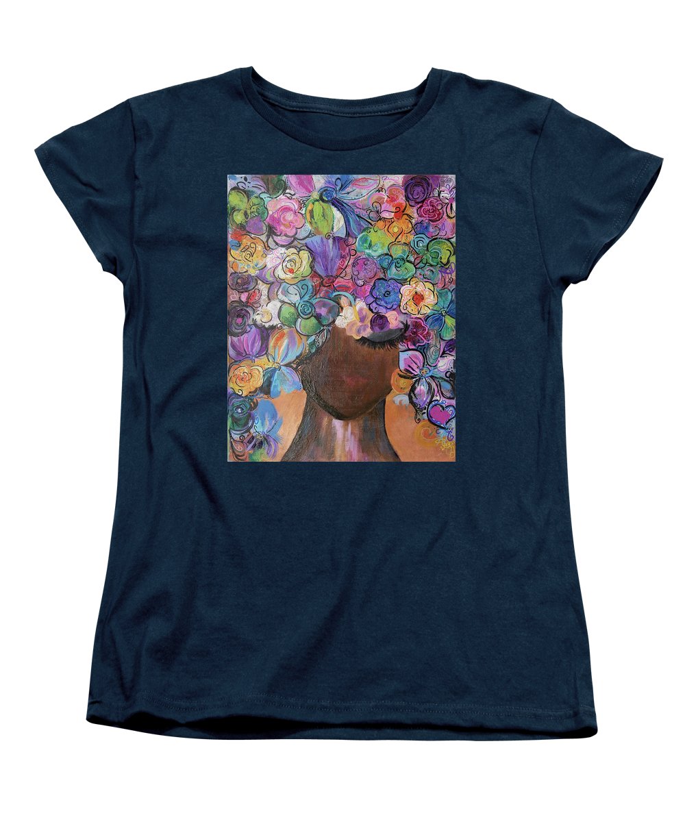 Free - Flower Head Collection - Women's T-Shirt (Standard Fit)