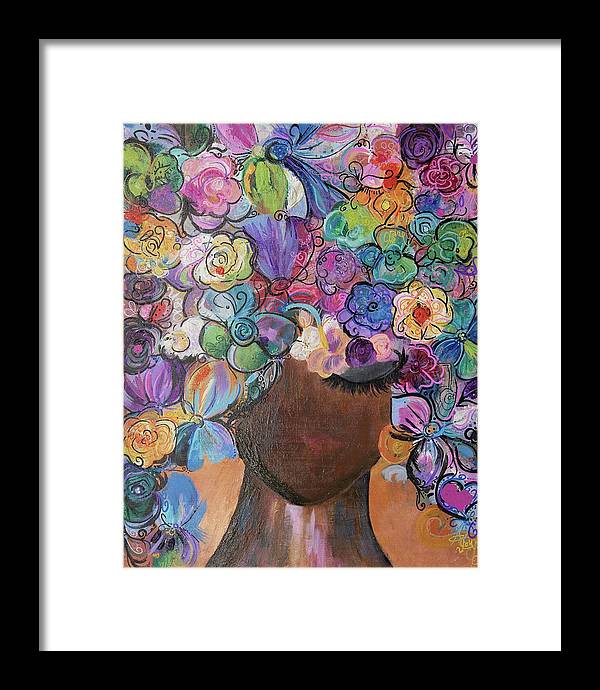 Free - Flower Head Collection - Framed Print