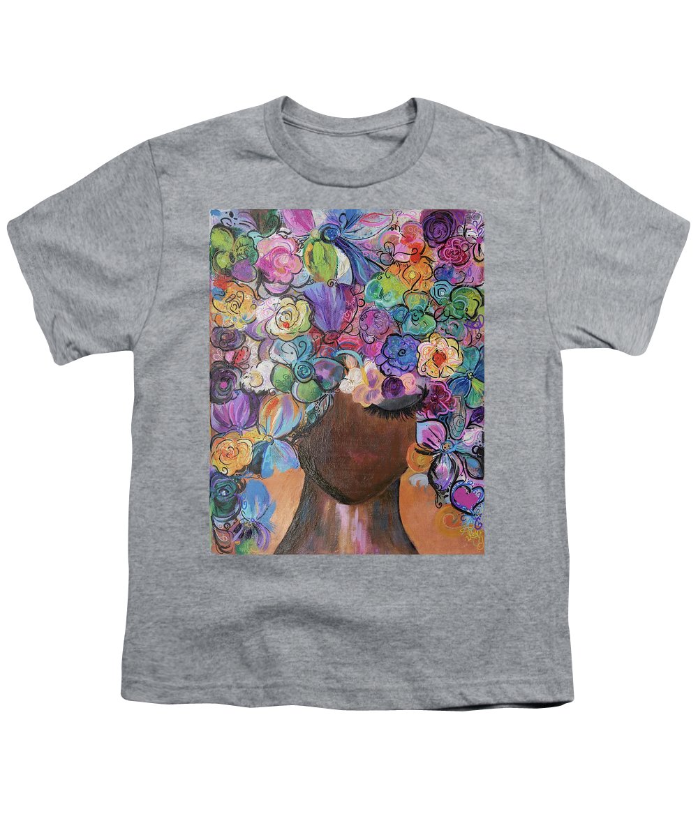 Free - Flower Head Collection - Youth T-Shirt