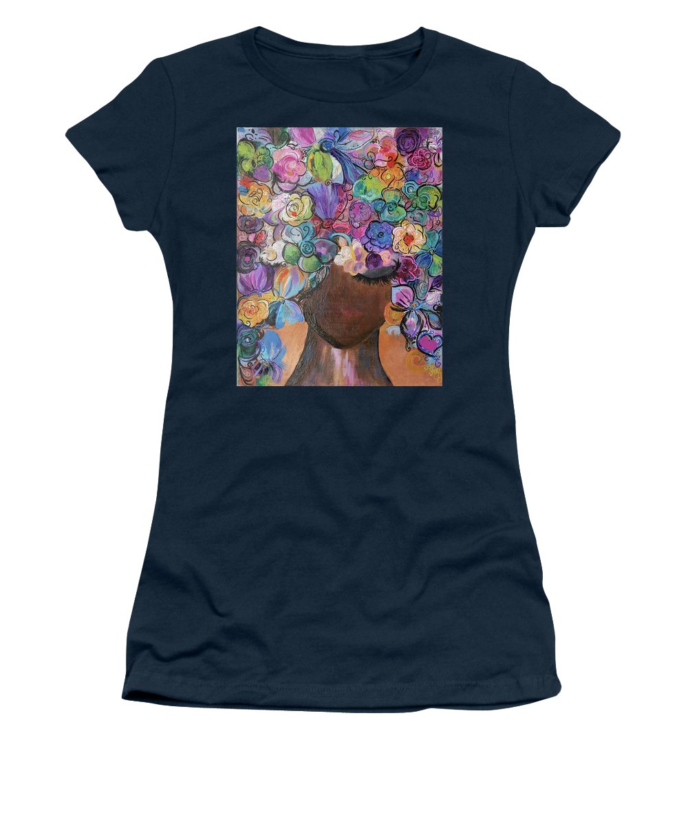 Free - Flower Head Collection - Women's T-Shirt