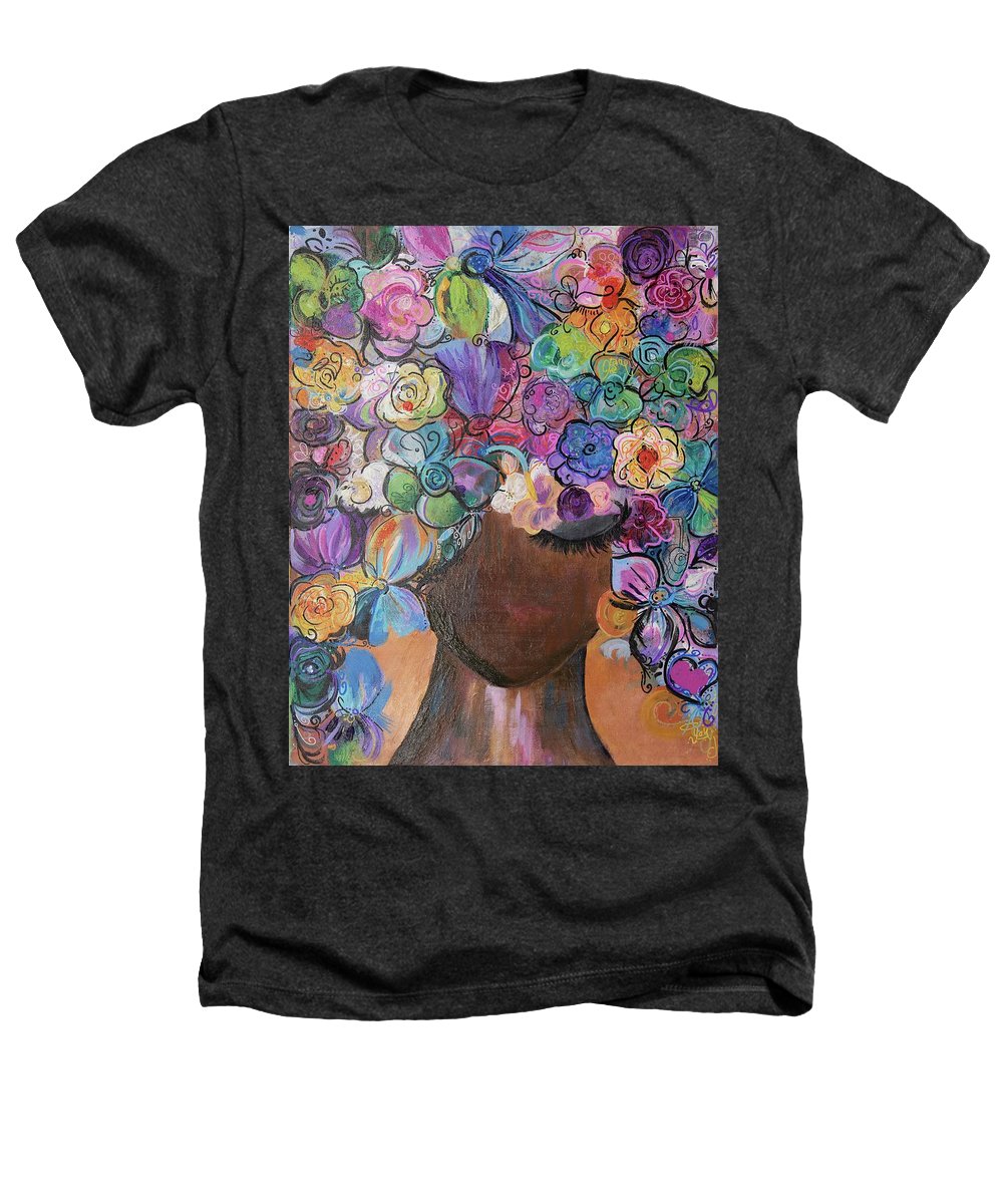 Free - Flower Head Collection - Heathers T-Shirt