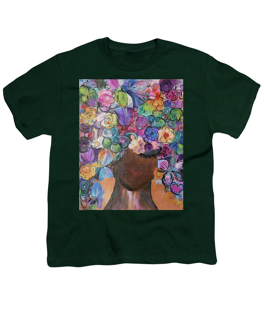 Free - Flower Head Collection - Youth T-Shirt