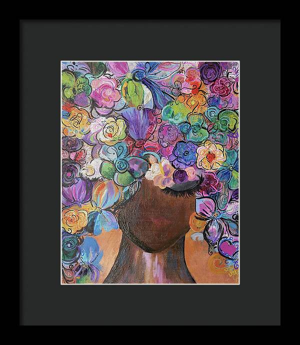 Free - Flower Head Collection - Framed Print