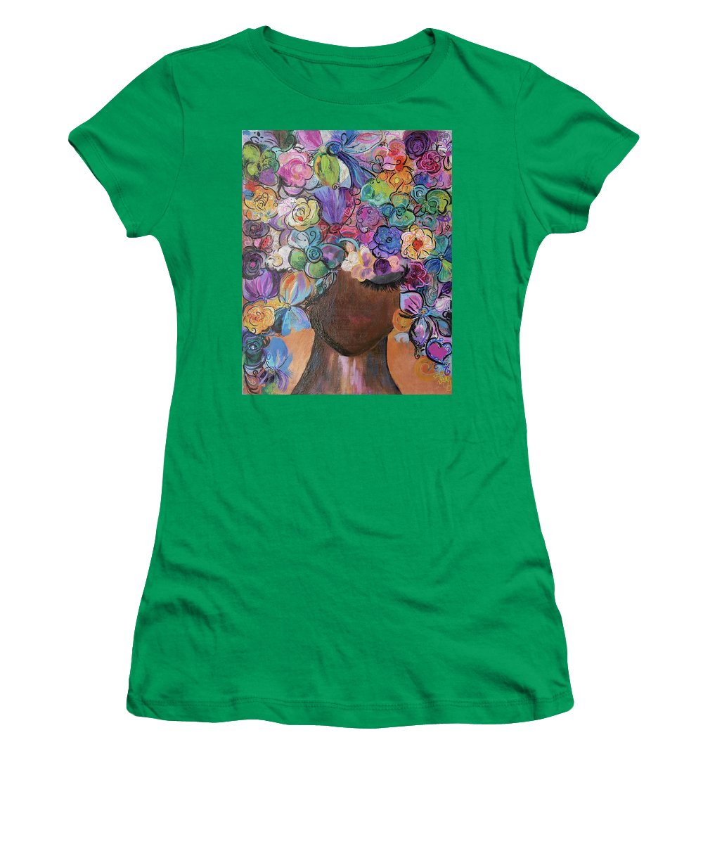 Free - Flower Head Collection - Women's T-Shirt