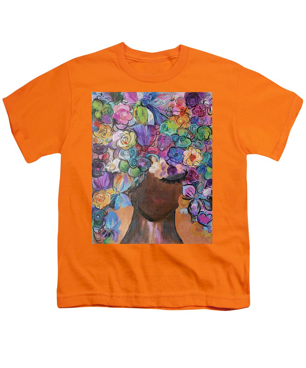 Free - Flower Head Collection - Youth T-Shirt