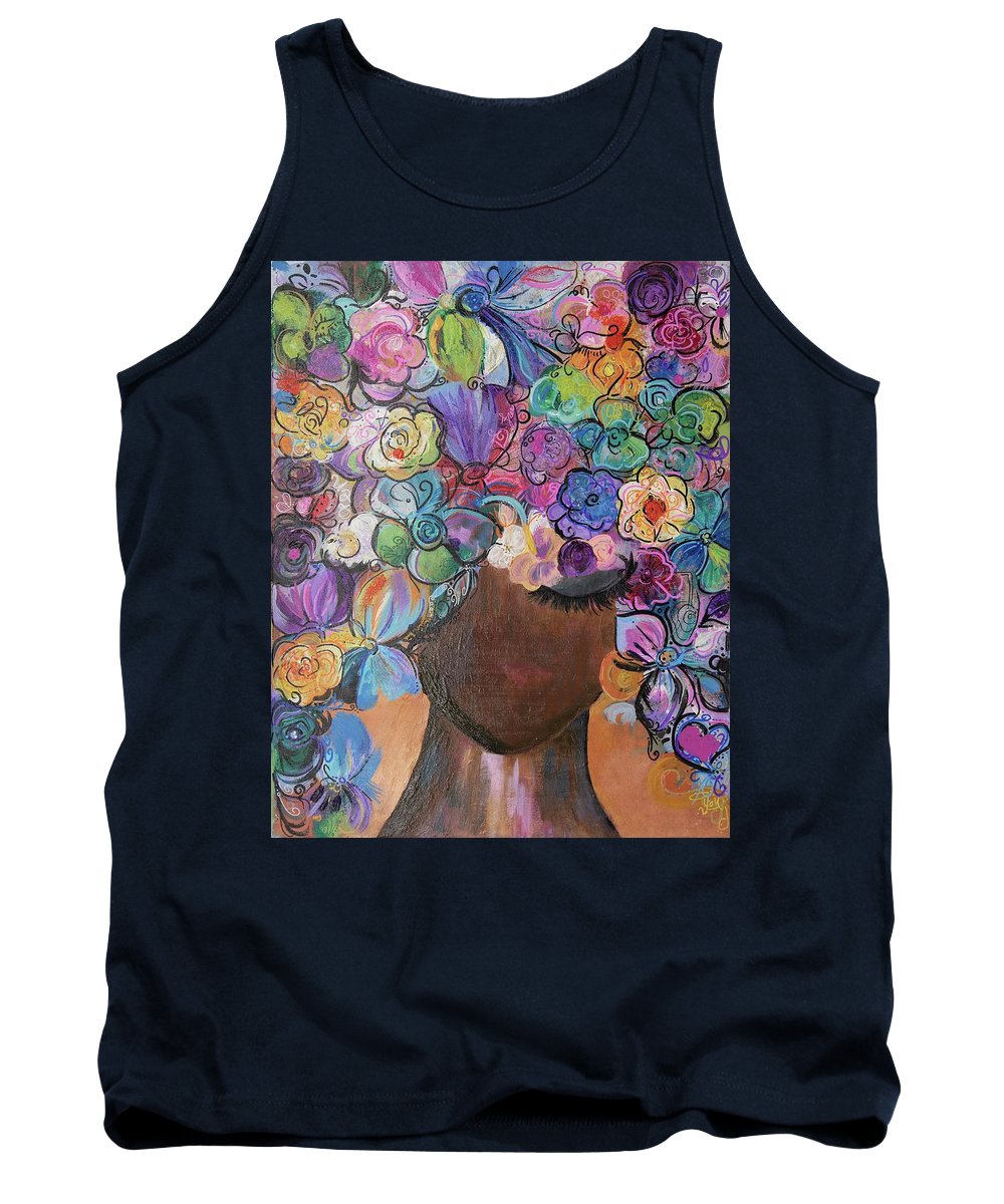 Free - Flower Head Collection - Tank Top