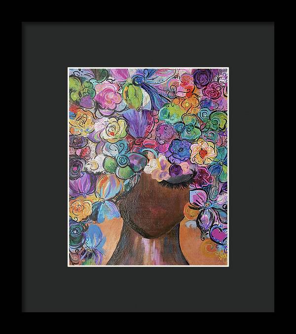 Free - Flower Head Collection - Framed Print