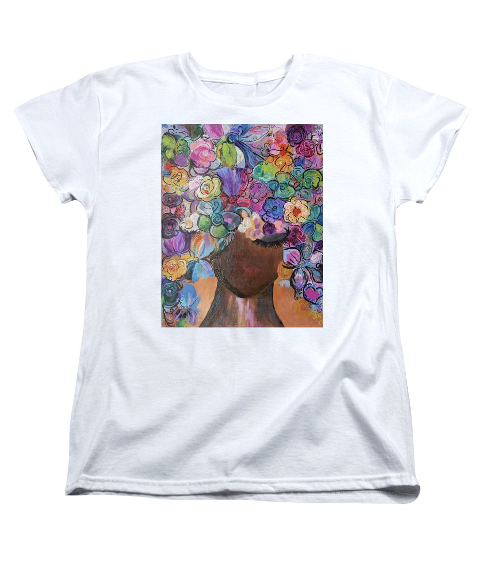 Free - Flower Head Collection - Women's T-Shirt (Standard Fit)