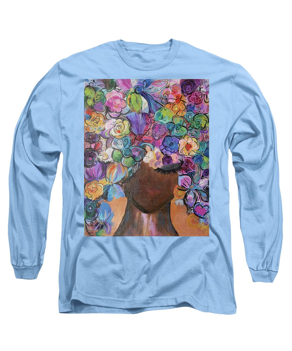 Free - Flower Head Collection - Long Sleeve T-Shirt