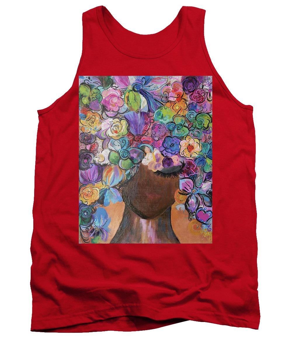 Free - Flower Head Collection - Tank Top