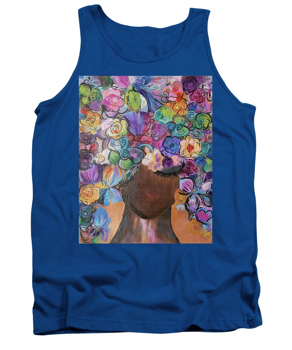 Free - Flower Head Collection - Tank Top