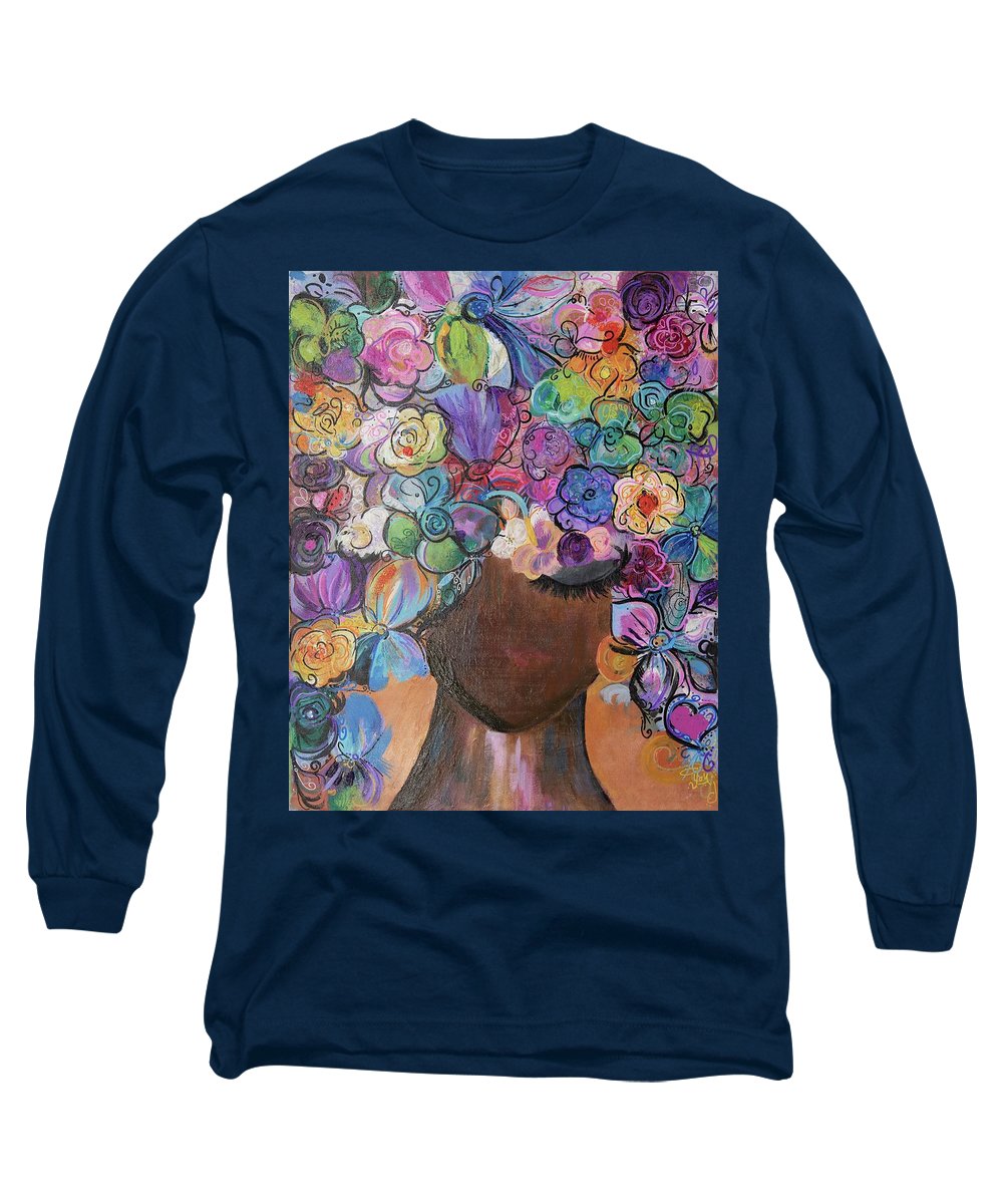 Free - Flower Head Collection - Long Sleeve T-Shirt